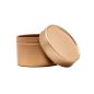 Preview: Candle container - 100ml - rosegold - Round seamless jar lid without window